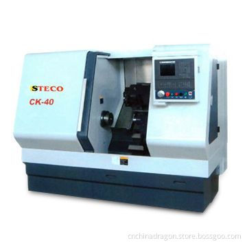 CNC Lathe Machine with 45 Degrees Bed Slanting Angle